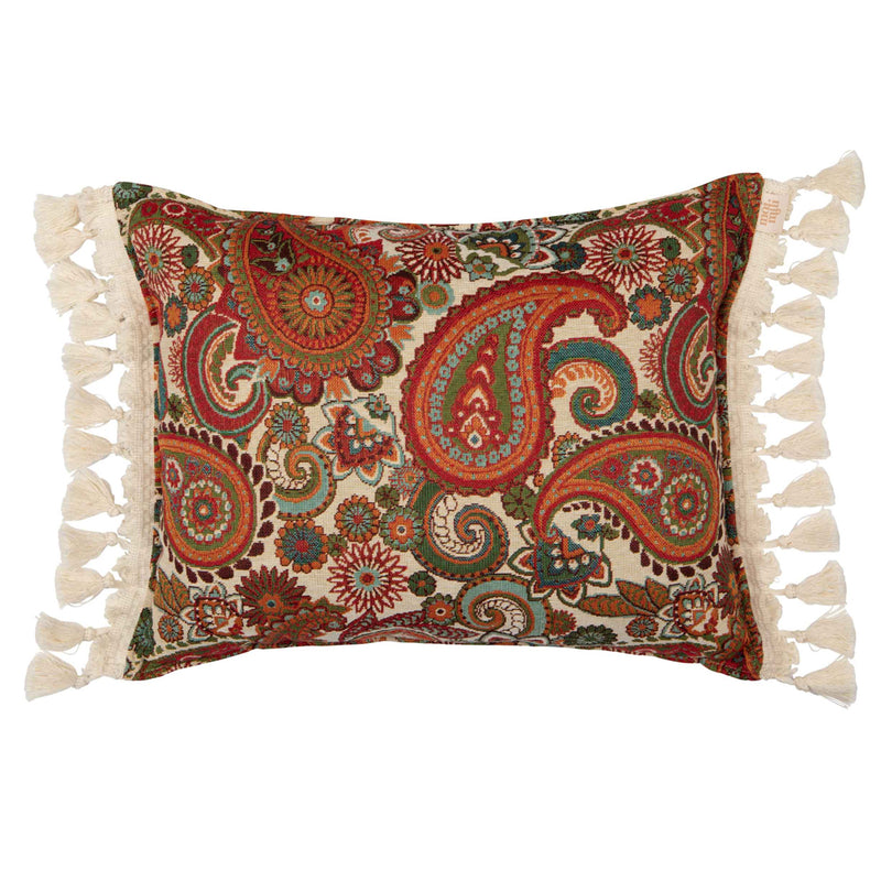 Vintage Paisley upholstery cushion