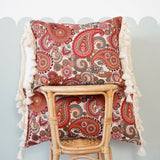 Vintage Paisley upholstery cushion