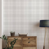 Papel de parede Greige Tartan