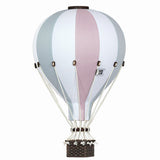 Hot air Balloon green and pink