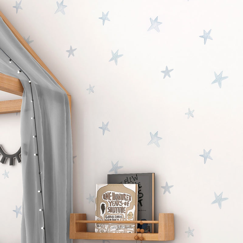 Lámpara Seta azul pequeña para decoración del cuarto del bebé – ALF&mabi