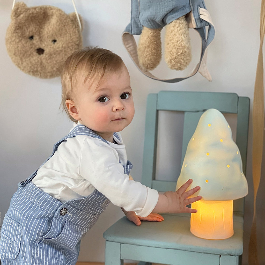 Lámpara mini Cachorro verde mint para decorar habitaciones infantiles –  ALF&mabi